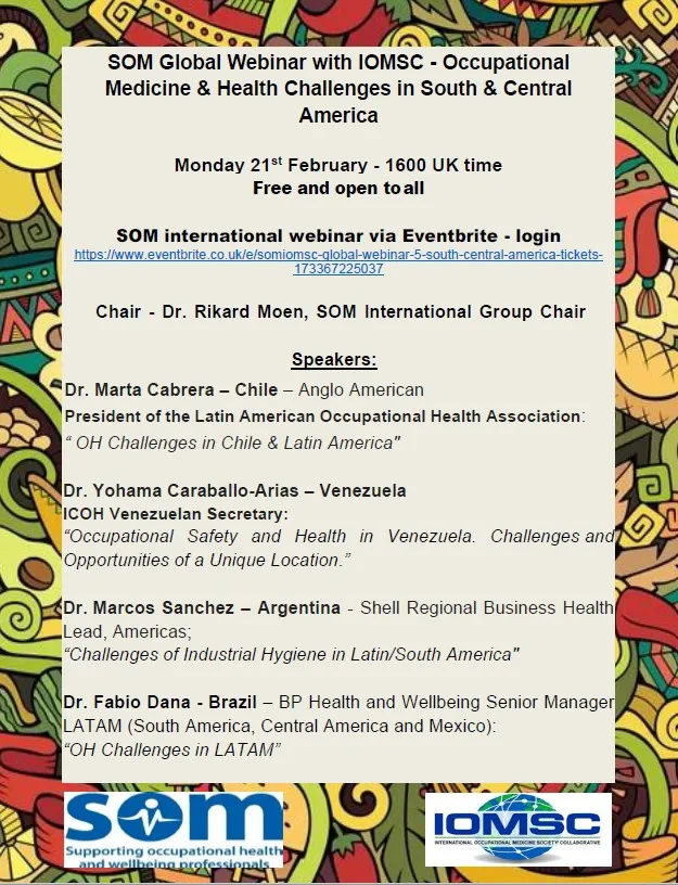 Webinar de la SOM e IOMSC